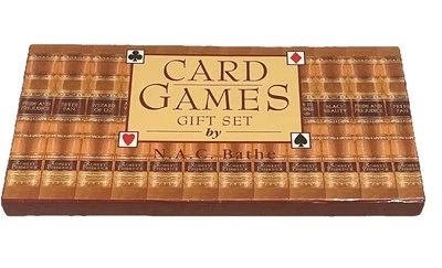 New  Card Games Gift Set with Book Two Decks of Cards Sealed - Image 1 of 2