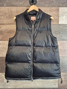 BAPY By BAPE A Bathing Ape Ladies Oversized Goose Down Gilet Vest Small Black - Picture 1 of 14