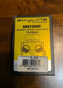Simulador de guitarra acústica Hotone Skyline Stompbox-WOOD True Bypass - Imagen 1 de 10