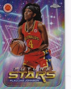 2022 Topps Chrome McDonald's All American - Future Stars #FS-1 FLAUJAE JOHNSON - Picture 1 of 1