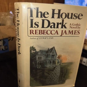 Rebecca James THE HOUSE IS DARK  1976 First ed Ex Private Lib - Imagen 1 de 8