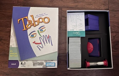 Juego de mesa tabú Hasbro Hersch & Co. 2000 de colección completo Foto 1 de 2