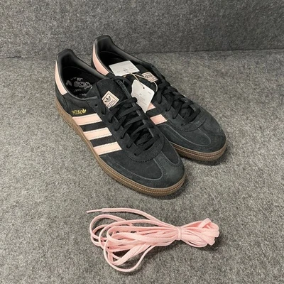ADIDAS Handball Spezial Casual Shoes Women's Size 9 Black/Pink - Image 1 of 4
