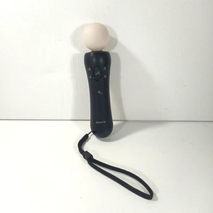 Sony PlayStation PS3 PS4 VR Move Motion Controller CECH-ZCM1U Black - Picture 1 of 4