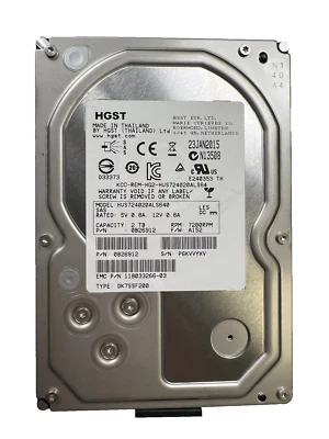 Корпоративный диск QTY 15 HGST EMC 118033266-03HUS724020ALS640 2 ТБ SAS 2 3,5 дюйма - Изображение 1 из 2