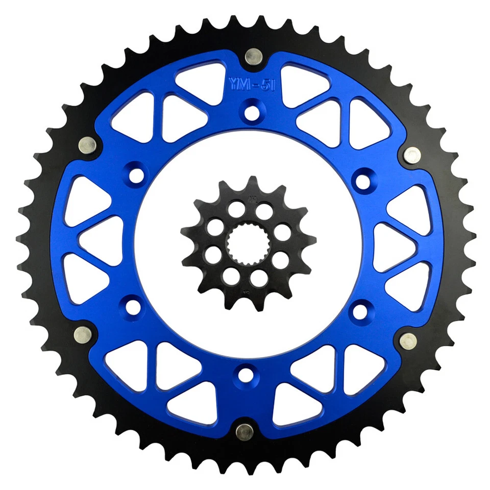 Kit de piñón delantero trasero 13-51T para Yamaha WR250F YZ250F 2001-2024 YZ125 05-24  Foto 1 de 1