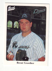 1996 Best New Haven Ravens Brent Crowther #7 - Colorado Rockies