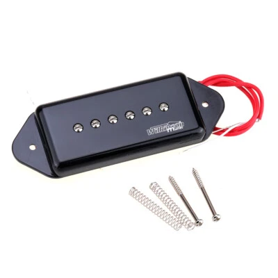 Wilkinson Low Gauss Black Iconic Sound P90 Dogear Single Coil Guitar Neck Pickup - Image 1 of 2