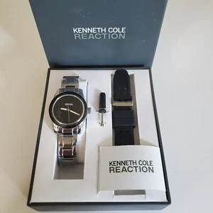 Kenneth Cole Reaction Silber Uhrenset - Bild 1 von 3