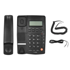 Desktop Corded Telephone Phone LCD Display Caller ID For House Home Company J1P6 - Picture 1 of 10