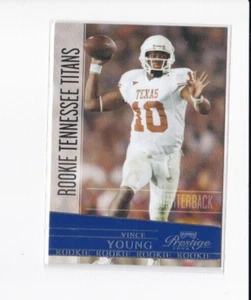 VINCE YOUNG 2006 PLAYOFF PRESTIGE FOOTBALL TEXAS LONGHORNS ROOKIE-SHIPS FREE - Picture 1 of 24