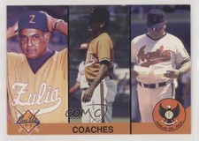 1994 Line Up Venezuelan Winter League Coaches Zulia Cesar Gutierrez Noe Maduro