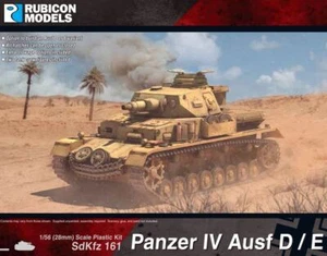 Rubicon Models Sd.Kfz. 161 Panzer IV Ausf D/E 1/56 28mm German sdkfz Tank 4 - Picture 1 of 1