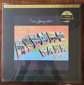 25% Off BRUCE SPRINGSTEEN ~GREETINGS From ASHBURY PARK ~MFSL 1STEP~33RPM VINYL - Picture 1 of 13