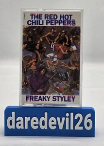 Vintage 1985 RED HOT CHILI PEPPERS "Freaky Styley" EMI Cassette Tape - Picture 1 of 6