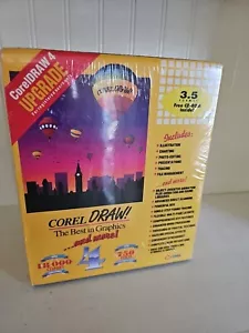 COREL DRAW 4 SOFTWARE GRAPHICS PC WINDOWS Retail 3.5 FORMAT CD-ROM NEW - Picture 1 of 8