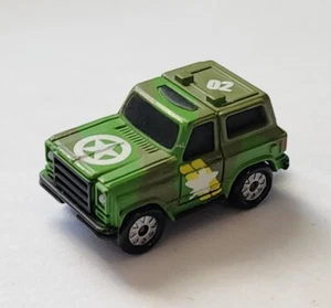 Micro Machines Chevy Blazer Military 02 with White Star in Green - Picture 1 of 5