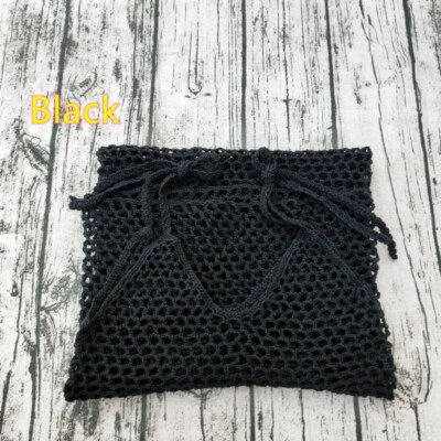 Fashion Women Hand Crochet Bikini Fishnet Slim Dress Bohemian Sexy Dress - Image 1 of 4