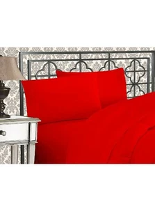 Elegant Comfort 4-Piece 1500 Thread Count Egyptian Quality Sheet Set Queen Size - Picture 1 of 5
