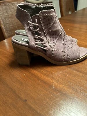 Botas femininas marrons salto 3 polegadas sem classificação tamanho 10 EUA - Imagem 1 de 4