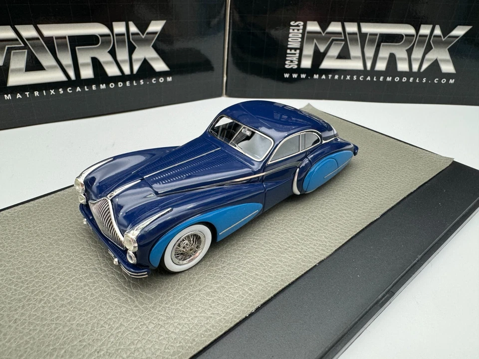 Blue Matrix 1/43 Talbot Lago T26 Coupe Saoutchik 1948 #156 - Image 1 of 4