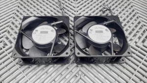 Menge 2 Hoffman A-4AXFN Axialkühlung Lüfter 115 VAC 85-100 CFM - Bild 1 von 5