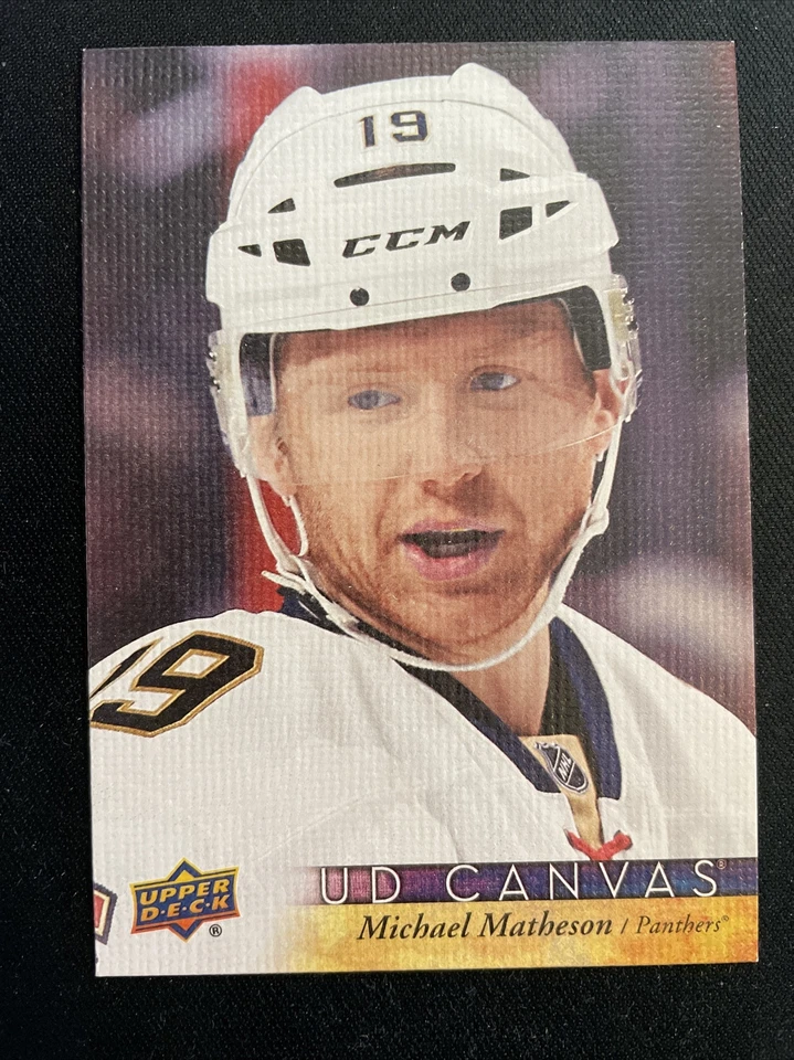 17-18 UD Series 1 Hockey Canvas C38 Michael Matheson - Image 1 of 2