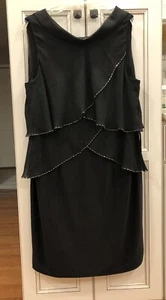 Women's Ignite Evenings Black Dress Size 18 NWT - Picture 1 of 6