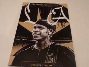 Los Angeles Football Club Autographed Photo 3 Signs MLS - Picture 1 of 3