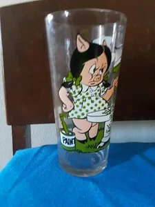 Vintage 1976 Pepsi Warner Bros Looney Tunes Collector Series Porky & Petunia Pig - Bild 1 von 4