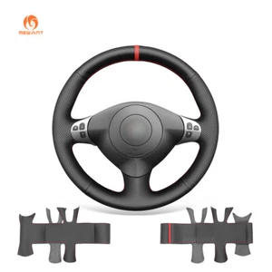 Funda de volante MEWANT DIY puntada a mano cuero sintético para Alfa Romeo 147 156 Crosswagon - Imagen 1 de 10