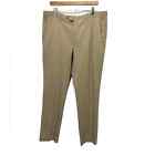 Santorelli Roma Cotton Blend Slacks Trouser Pant - Tan - Size 40