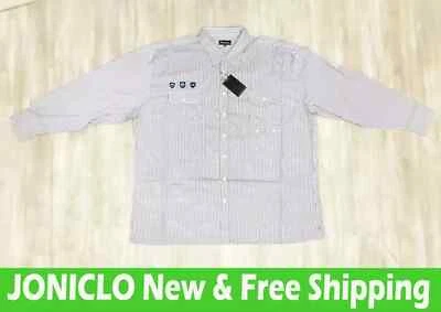 Camisa Hombre Nueva Con Etiqueta Diseñadora Por Knockout Blanca Foto 1 de 4