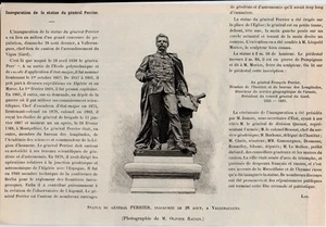 1892  --  STATUE DU GENERAL PERRIER INAUGUREE LE 28 AOUT A VALLERAUGUE   3K614 - Picture 1 of 1