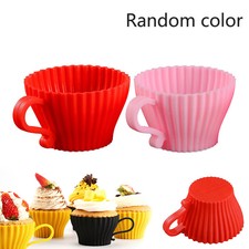1 pz tazze per cupcake in silicone muffin per torta da forno stampo per tazza da tè cucina cottura in ZR
