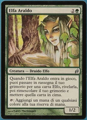Elvish Harbinger Lorwyn (ITALIAN) NM Green Uncommon CARD (229638) ABUGames - Image 1 of 2