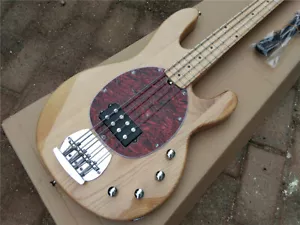 4 Strings Electric Bass Guitar,Ash Body&Maple Fingerboard - Picture 1 of 7