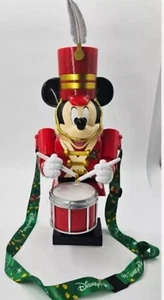 Disney Parks 2024 Christmas Mickey Mouse Toy Soldier Drummer Sipper Cup New - Picture 1 of 17