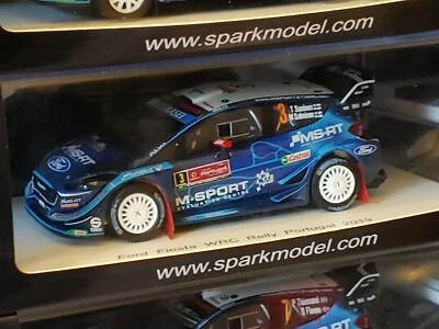 1x Spark FORD FIESTA Wrc Plus T. SUNINEN Rally PORTUGAL 2019 -1:43 RARE - Immagine 1 di 4