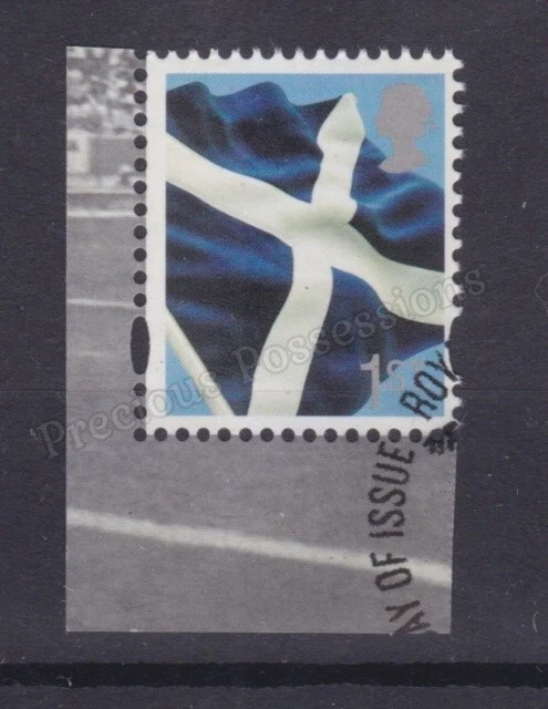 GB SG S158 USED STAMP Scotland 1st Class Scottish Flag Regional Definitive DY7 - Image 1 of 1