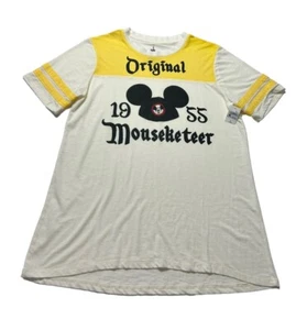 NEW Disney Parks Original Mouseketeer Mickey Burnout T-shirt Adult Unisex Large - Picture 1 of 5