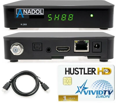 Sat Receiver 1card IPTV + REDLIGHT 12 Monate Astra Karte TOP Angebot ASTRA 19.2 - Bild 1 von 3