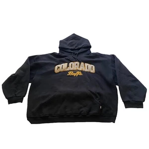 Vintage Colorado Buffaloes Hoodie Herren XL schwarz Russell Athletic Deion Sanders - Bild 1 von 17