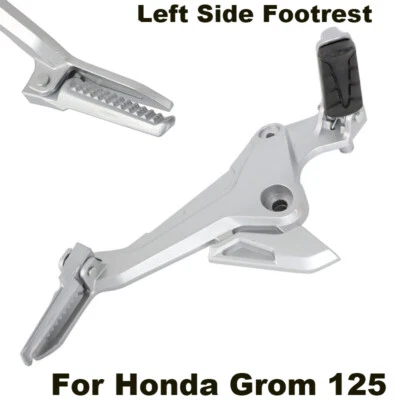 Left Side Footrest Foot Peg Mount 50700-K26-B00 For Honda Grom 125 SF 2016-2020 Foto 1 de 4