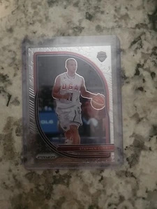 2020-21 Panini Prizm - USA Basketball Prizm #10 Stephen Curry - Picture 1 of 2