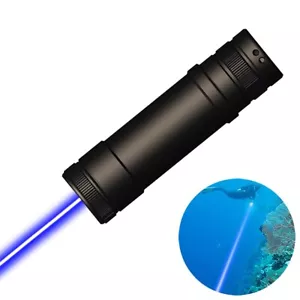 BD9-L 450nm IP7 Waterproof Blue Laser Pointer Visible Beam Diving Depth of 1000M - Picture 1 of 15