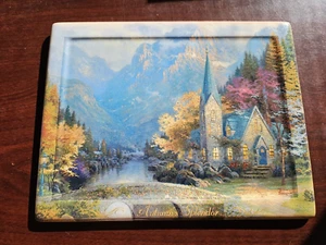 Thomas Kinkade Limited Ed. "Autumn's Splendor" Ceramic Plate #A1275 - Picture 1 of 1