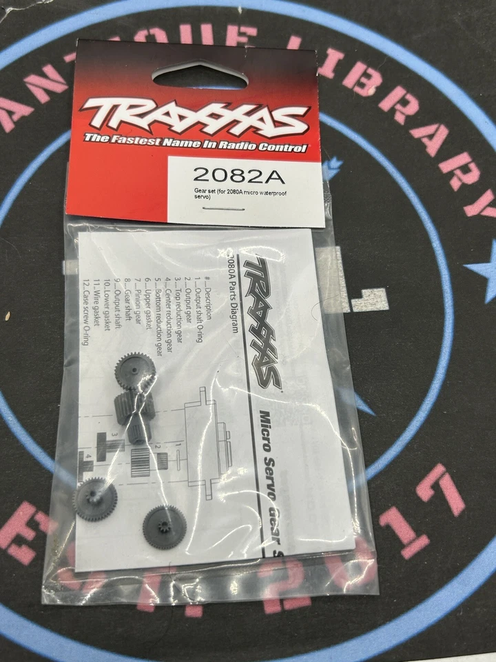 Traxxas. 2082A - Gear Set (for 2080A Micro Waterproof Servo - Image 1 of 1