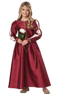 PRINCESA RENACENTISTA NIÑAS ELEGANTE LIBRO DE VESTIDOS SEMANA DISFRAZ MEDIEVAL - Imagen 1 de 2