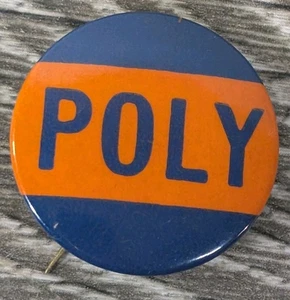 Vintage Baltimore Polytechnic Institute MD High School Lapel Pinback button - Picture 1 of 2